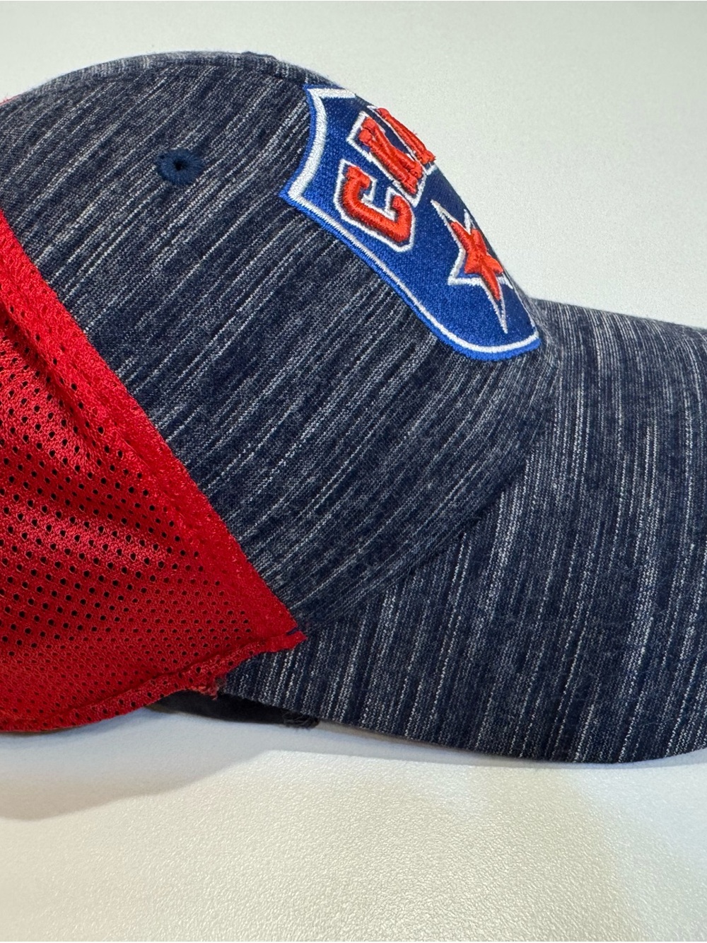 CCM Red Mesh Snapback Cap - Picture 3 of 5